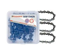 FUSIHWA Chainsaw Chain 4 Inch 1/4" Pitch .043" Gauge 28 Drive Links,3670 005 0028/71 PM3 28 Fits STIHL GTA 26(3 Chains)