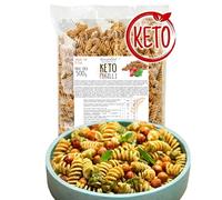 Fusilli Keto Line@diet - Protein pasta low in carbs and sugars, ideal for a keto diet - 500g pack - 18g protein, less than 5g carbs and 0.2g sugars per serving - made in Italy