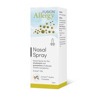 Fusion Allergy Nasal Spray with 100% Natural Ectoin. Quick Relief for Stuffy/Itchy/Runny/Blocked Noses Caused by Allergens. Suitable for All Ages (20ml - 140 doses)