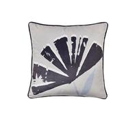 Fusion 'Alma' Soft Touch Velvet Filled Cushion in Natural | Size: 43 cm x 43 cm Fusion Natural 43 cm x 43 cm