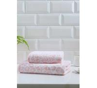 Fusion Animal Print Towel Range Pink