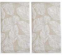 Fusion Bathroom - Matteo - Bath Towel 70 x 130cm in Natural (Pack of 2)