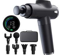 Fusion Black Pro Deep Tissue Massage Gun for Athletes - Percussion Massager for Pain Relief, Muscle Therapy and Relaxation