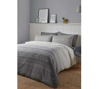 Fusion Charcoal Fairhaven Duvet Cover Set Charcoal