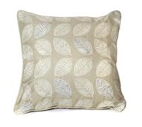 Fusion - Delft - 100% Cotton Filled Cushion - 43x43cm (17x17) in Natural