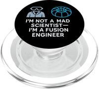 Fusion Energy Tokamak Plasma Physics Science Gift PopSockets PopGrip for MagSafe
