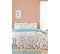 Fusion 'Evelyn' Bow Print Reversible Duvet Cover Set | Size: King Fusion Multicolor King
