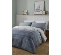 Fusion 'Fairhaven' Easy Care Duvet Cover Set in Blue | Size: Double Fusion Blue Double