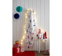 Fusion - White Christmas Fleece Blanket (120 x 150cm) - Cosy & Soft Teddy Fleece - Christmas Throw Blanket with Gonks/Gnomes - White Fleece Throw Blanket for Xmas - Christmas Bedding & Decorations