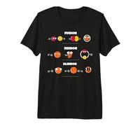 Fusion Fission Fashion - Physics Physicist Premium T-Shirt