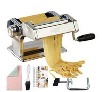 Fusion Food Care Food Pasta Maker Machine 3 In 1 430 Stainless Steel Manual Pasta Roller Machine 3 Cutting Rollers For Spaghetti Tagliatelle