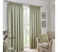 Fusion Galaxy Pair Of Light Reducing Thermal Effect Pencil Pleat Curtains