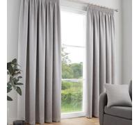 Fusion Galaxy Pair Of Light Reducing Thermal Effect Pencil Pleat Curtains