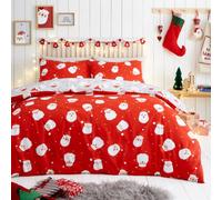Fusion Happy Santa Easy Care Duvet Cover Set