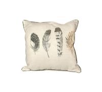 Idaho Charcoal Feather Cushion