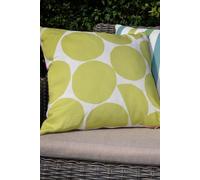 Fusion - Ingo Outdoor - Outdoor Filled Cushion - 43 x 43cm in Pink/Green