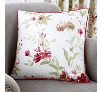 Fusion - Jeannie - 100% Cotton Cushion Cover - 43x43 cm in Red