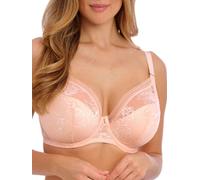 Fantasie Women's Fusion Lace Underwire Padded Plunge Bra, Blush, 32DD