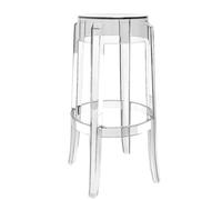 Fusion Living Ghost Style Crystal Clear Bar Stool - 66Cm