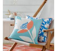 Fusion Luna Duck Egg Outdoor/indoor Water & Uv Resistant Filled Cushion