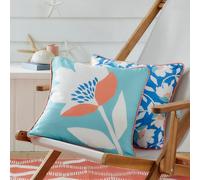 Fusion - Luna Outdoor - Water & UV Resistant Cushion Cover - 43 x 43cm in Duck Egg