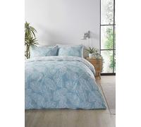 Fusion Matteo Reversible Duvet Cover Set - Duck Egg Duck Egg