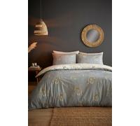 'Milo Giraffe' Easy Care Reversible Duvet Cover Set Fusion Grey Single