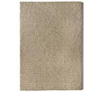 Fusion Oyster Braided Wool Rug - 80X150 cm