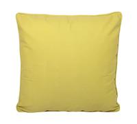 Fusion - Plain Dye - Water Resistant Outdoor Cushion Cover - 43 x 43cm in Ochre