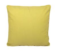 Fusion Plain Dye Water & Uv Resistant Mustard Filled Cushion
