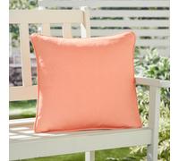 Fusion Plain Dye Water & Uv Resistant Orange Filled Cushion