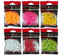 FUSION PLASTIC GOLF CASTLE TEES / BUMPER PACKS