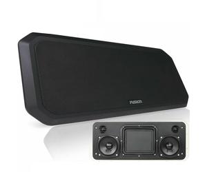 Fusion RV-FS402B Sound Panel Shallow Mount Speaker System│IP65│Marine/Boat│Black