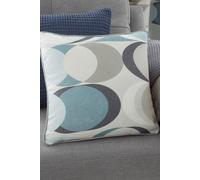 Fusion 'Sander' 100% Cotton Filled Cushion in Duck Egg Blue | Size: 43 cm x 43 cm Fusion Duck Egg Blue 43 cm x 43 cm