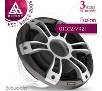 Fusion SG-S103SPG 10" 3i Round Marine Subwoofer Speaker│600W│IP65│4Ω│Grey│InUK
