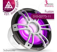 Fusion SG-SL123SPG 12" 3i Round Marine Subwoofer│CRGBW LED│1400W│4Ω│White│InUK