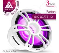 Fusion SG-SL123SPW 12" 3i Round Marine Subwoofer│CRGBW LED│1400W│4Ω│White│InUK
