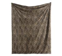 Fusion Snug Recycled Polyester Throw, Leopard Print, Natural, 150 x 200 cm, Cosy Fleece, Adult, Animals Theme