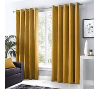 Fusion - Sorbonne - 100% Cotton Cushion Cover - 43x43 cm in Ochre