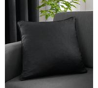 Fusion - Strata - Woven Cushion Cover - 43 x 43cm in Black