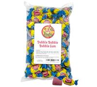 Fusion Sweets And Snacks Dubble Bubble Original Flavor Gum - 1 Pound Individually Wrapped Bubble Gum - Chewing Bubble Gum