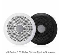 Fusion XS-F65CWB 6.5 XS Series Marine Speakers 200W - Black / White"