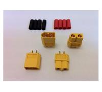 Fusion XT60 Connector Set 2 Pairs with Heat Shrink O-FS-XT60/02