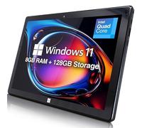 Fusion5 10" Windows 11 Tablet - Ultra Slim Windows Tablet PC - 8GB RAM, USB 3.0, Micro HDMI, Full HD Display, 5MP & 2MP Cameras, Expandable Storage