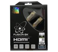 Fusion8K WONSUN HDMI 2.1 Cable Supports 8K @60Hz and 4K @120Hz Compatible with All TVs, BluRay, Xbox Series X, PS5 (3 Feet)