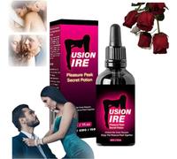 FusionFire Pleasure Peak Secret Potion - Secret Happy Drops,Happy Hormones Drops for Women,Desire Fusion Passion Elixir Drops, Pleasurepeak Oral Drops,Enhancing Sensitivity & Pleasure (1)