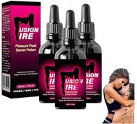 FusionFire Pleasure Peak Secret Potion - Secret Happy Drops,Pleasurepeak Oral Drops,Happy Hormones Drops for Women,Enhancing Sensitivity and Pleasure (3)