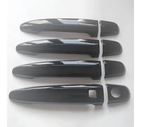 FUSKL Car Exterior Door Handles for Toyota Avalon 2004-2012, Vehicle Door Handle Protector Durable Exterior Shell Replacement Accessories, A/Paint Black-A/Style 2