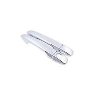 FUSKL Car Exterior Door Handles for Toyota iQ 2008-2016, Vehicle Door Handle Protector Durable Exterior Shell Replacement Accessories,A/Electroplating-A/Style 1