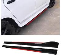 FUSKL Car Side Skirts for KIA Rio Forte Optima Sportage Forte Soul Cerato Magentis Cadenza Carens Niro Sorento, Car Side Step Anti-Collision Protector Universal Steps Styling Accessories